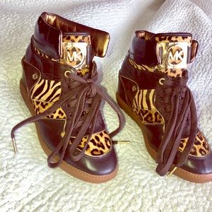 Michael Kors Wedge Hightop Shoe
